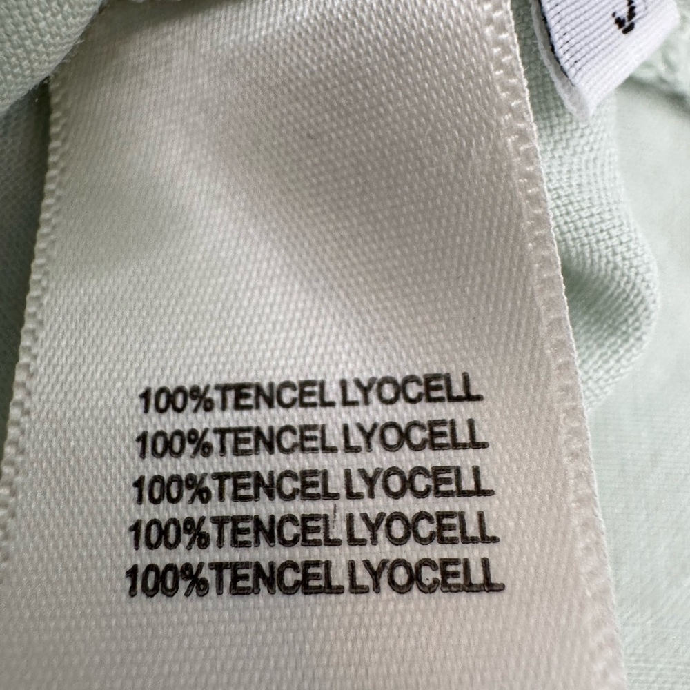 Anthropologie - Cloth & Stone Mint Green Lyocell Button Up Shirt - Picture 4 of 6